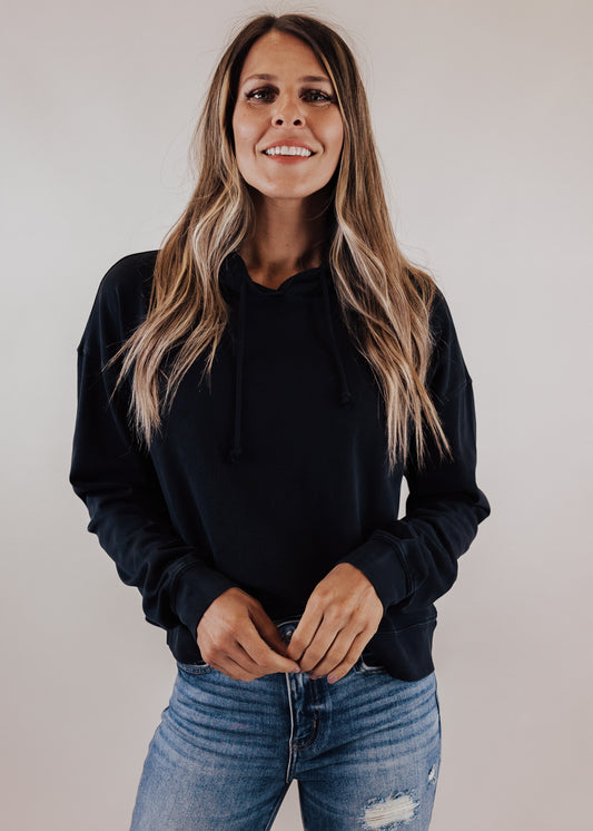 Brook Hooded Top *BLACK