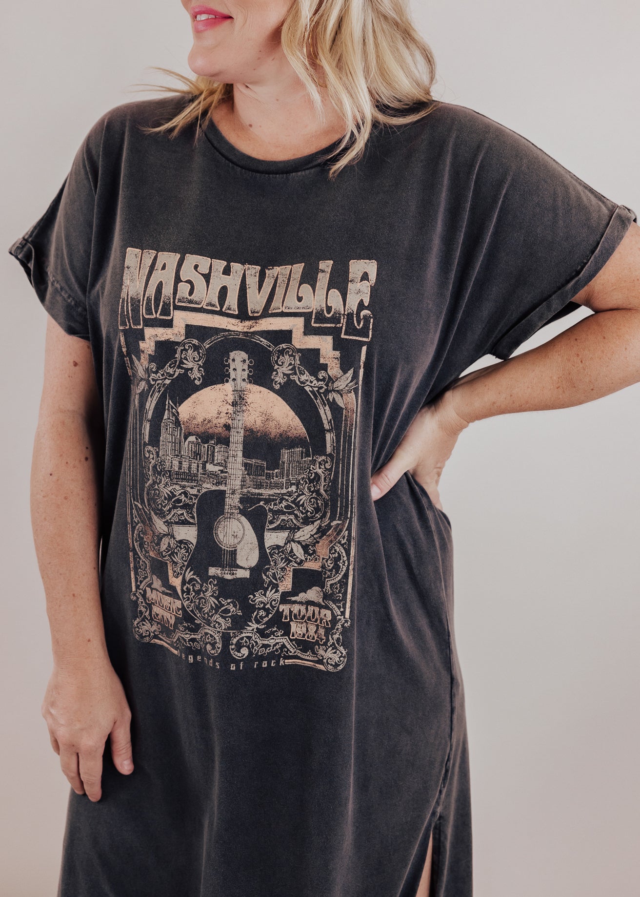 #90 Nashville Dress *VINTAGE BLACK