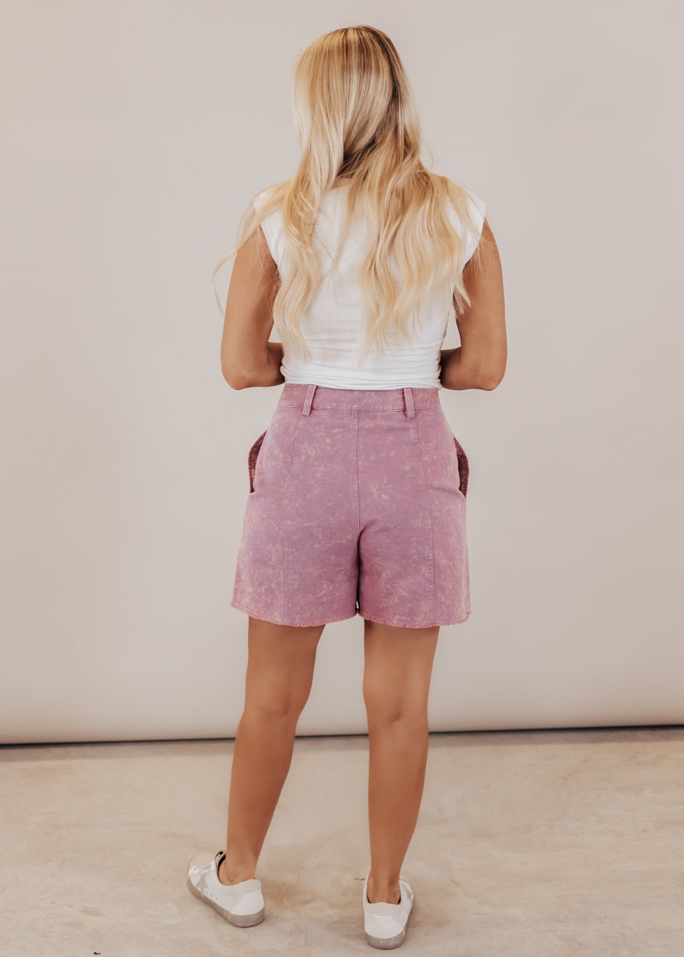 S & M: Maxine Mineral Shorts *PURPLE