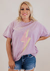 #72 Relaxed Bolt Top (S-3X) *MINERAL PURPLE