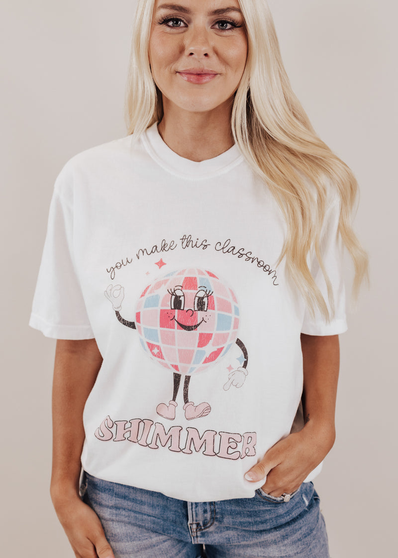 *Shimmer Tee *8 Colors (S-4X)