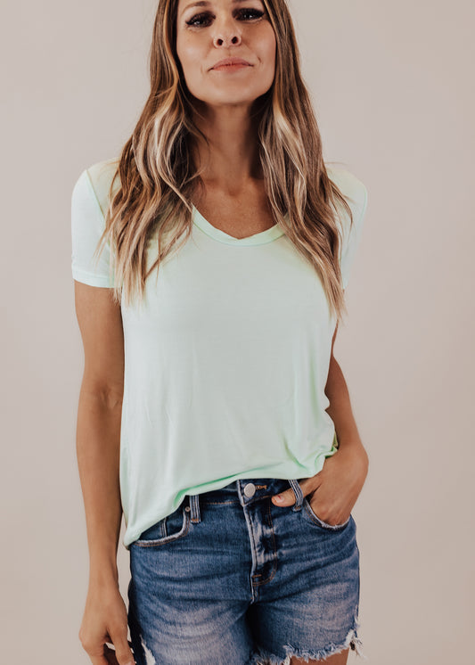 Pol Carrie Top *KEY LIME