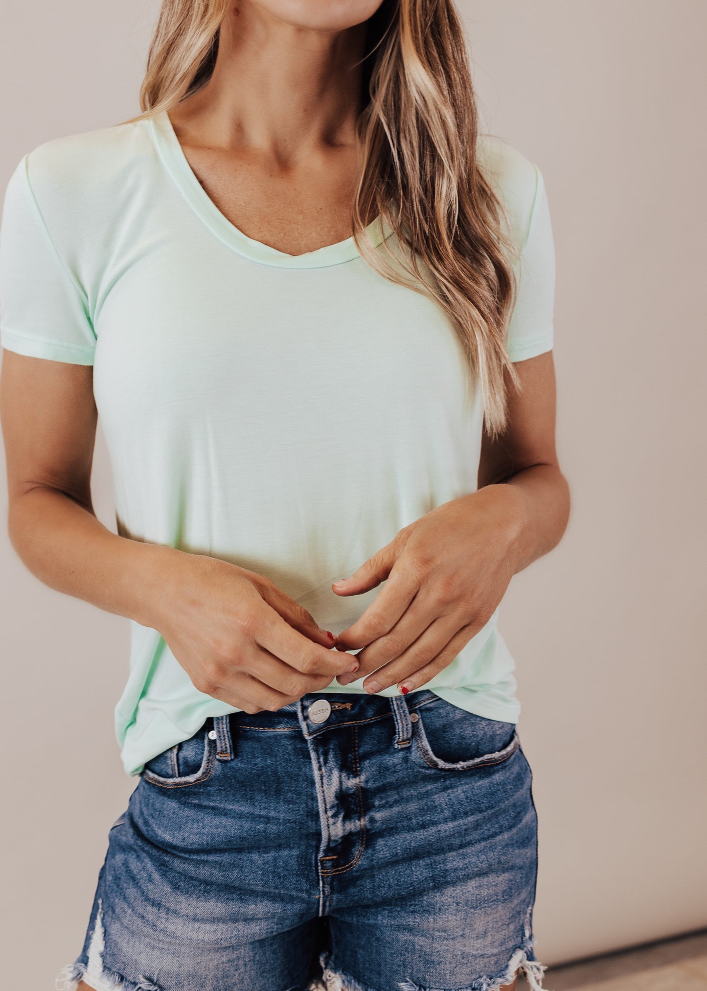 Pol Carrie Top *KEY LIME