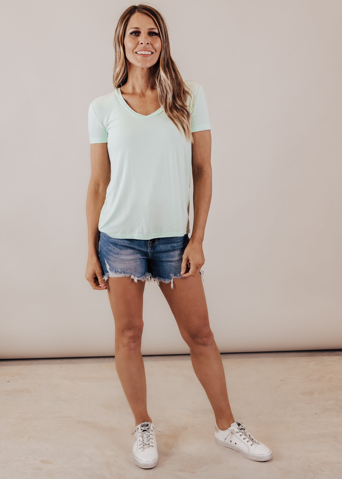 Pol Carrie Top *KEY LIME