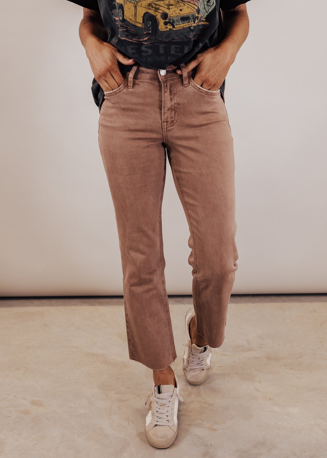 Vervet Vintage Brown Jeans (1-15)