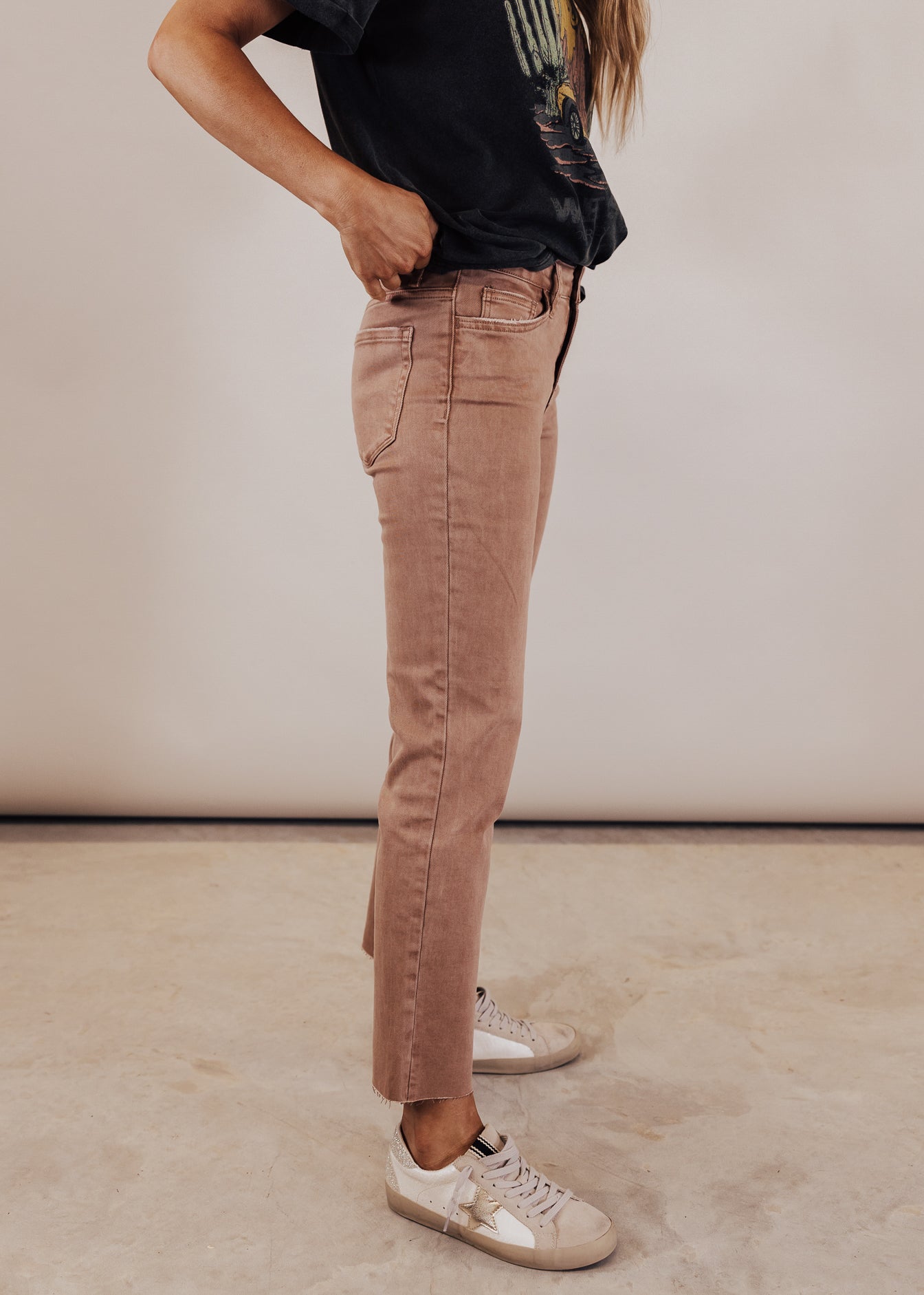Vervet Vintage Brown Jeans (1-15)