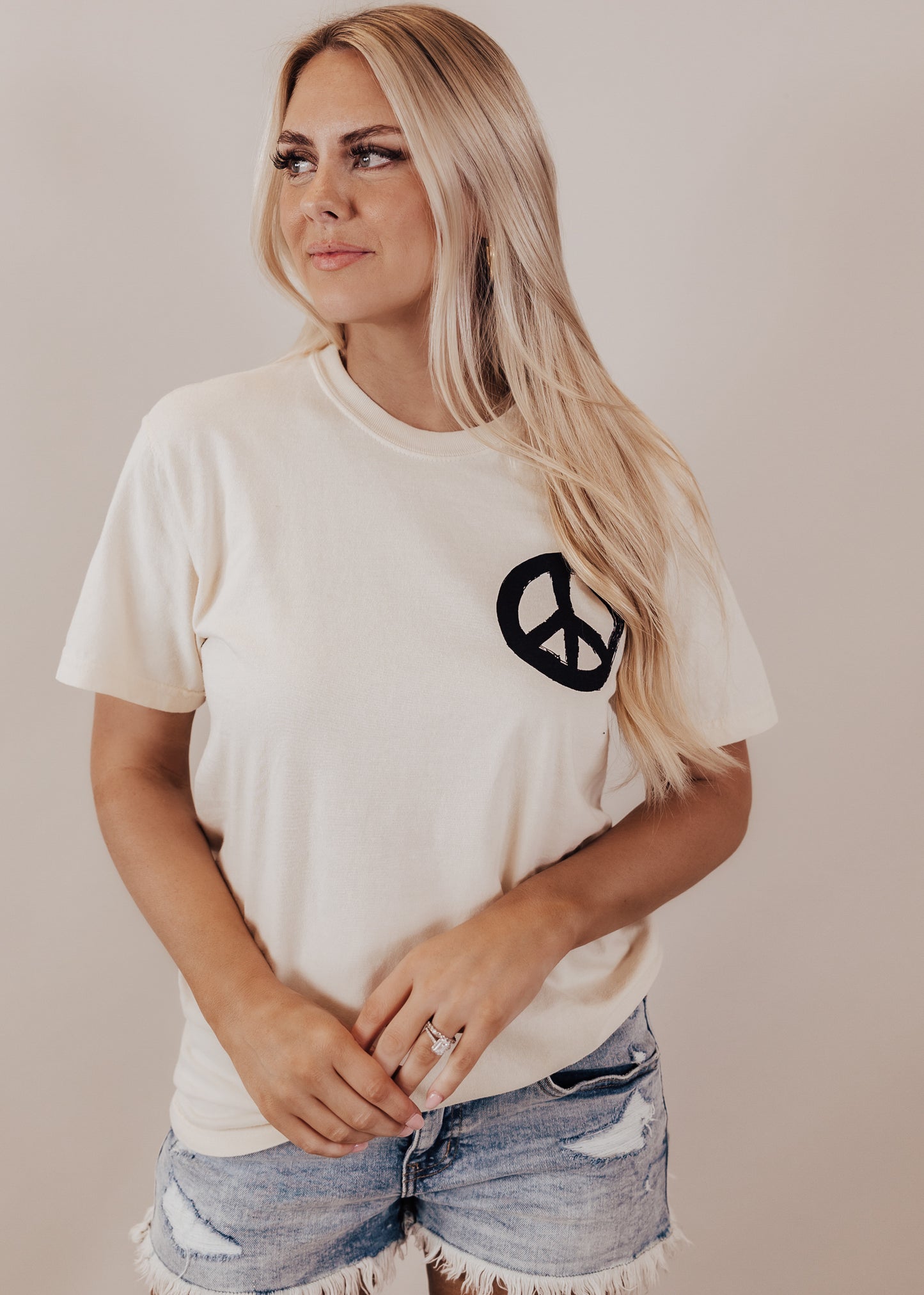 PRE-ORDER: Overstimulated Mom Tee *Ivory (S-3X)