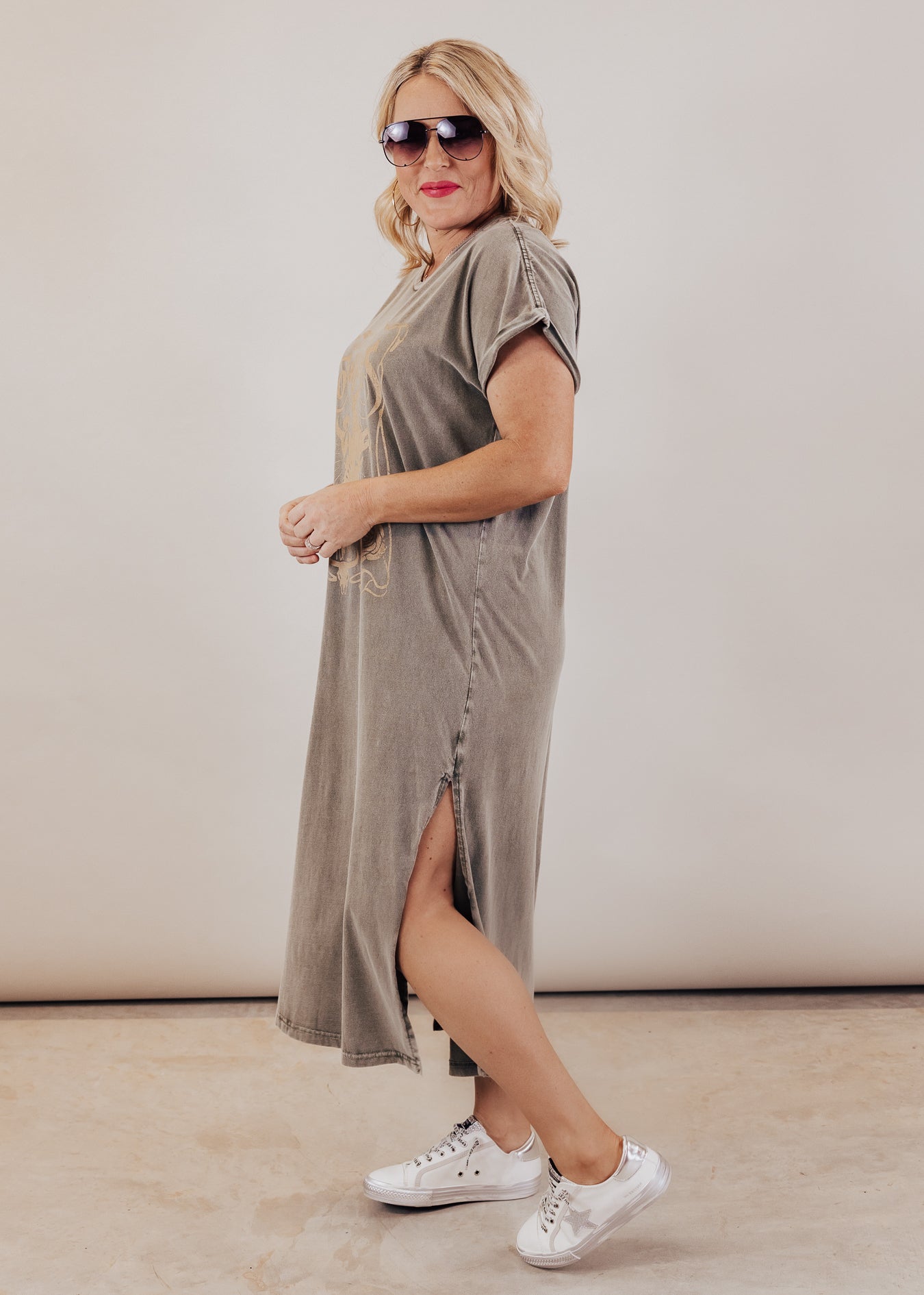 #36 Wild West Cowboys Dress *OLIVE