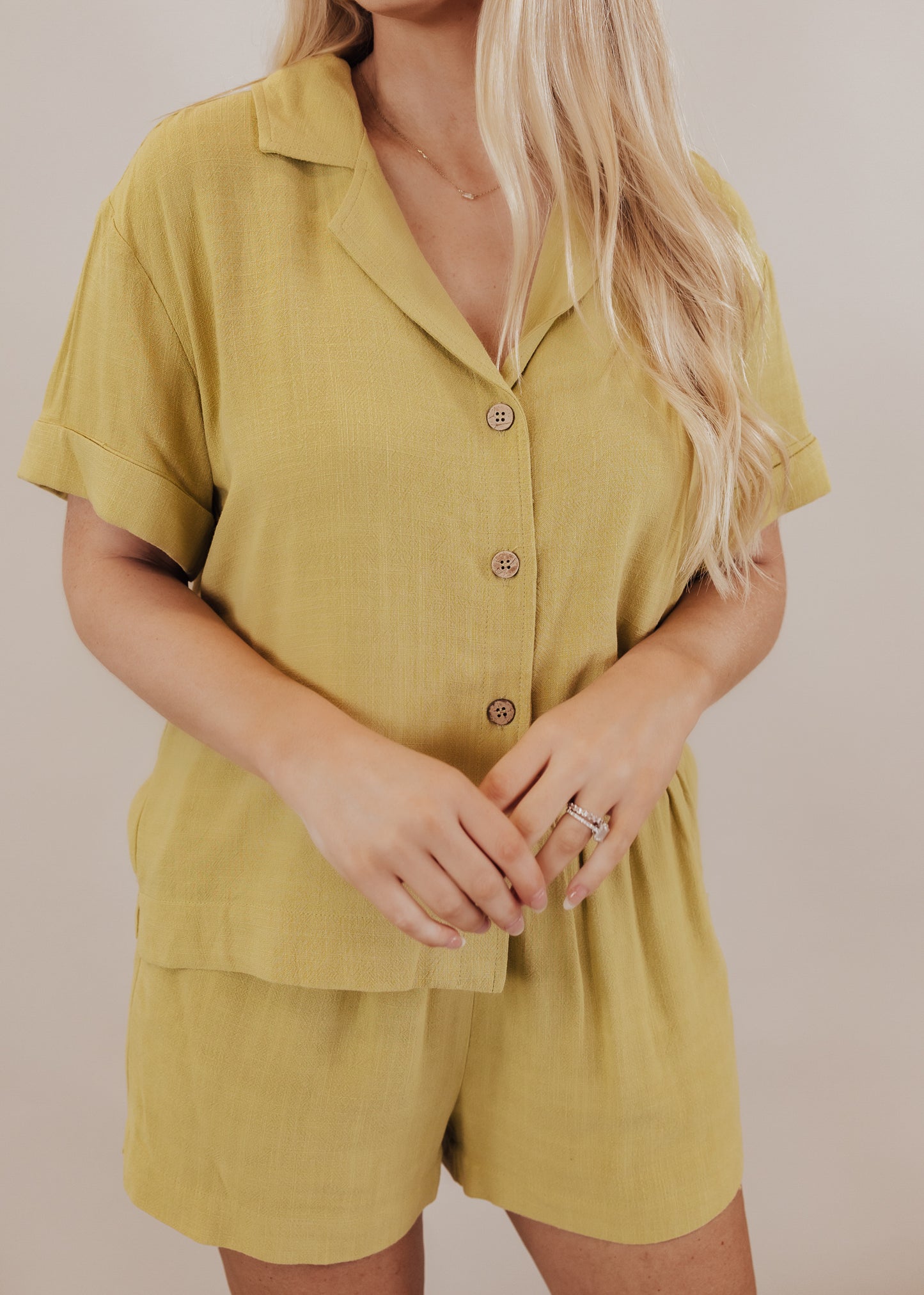 S & M: Emmi Top *PALE LIME