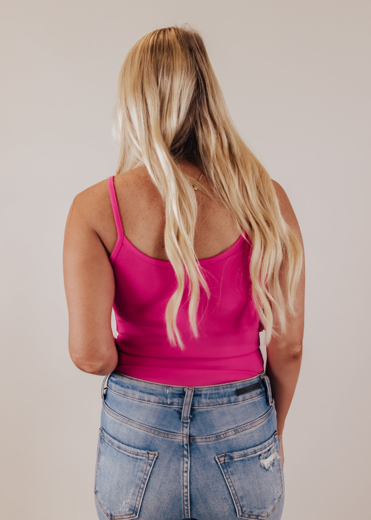 Fringe Bodysuit *PINK