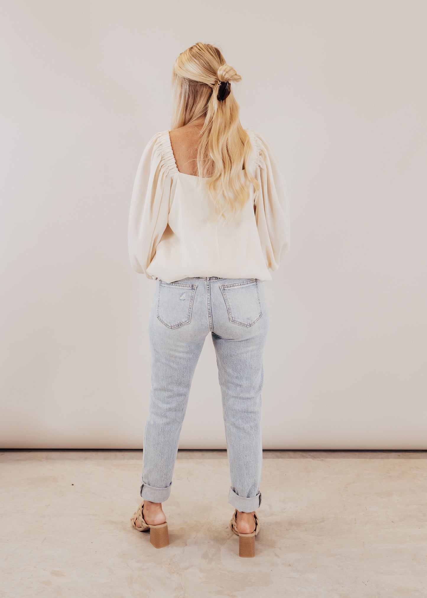 Mary Long Sleeve Blouse *CREAM