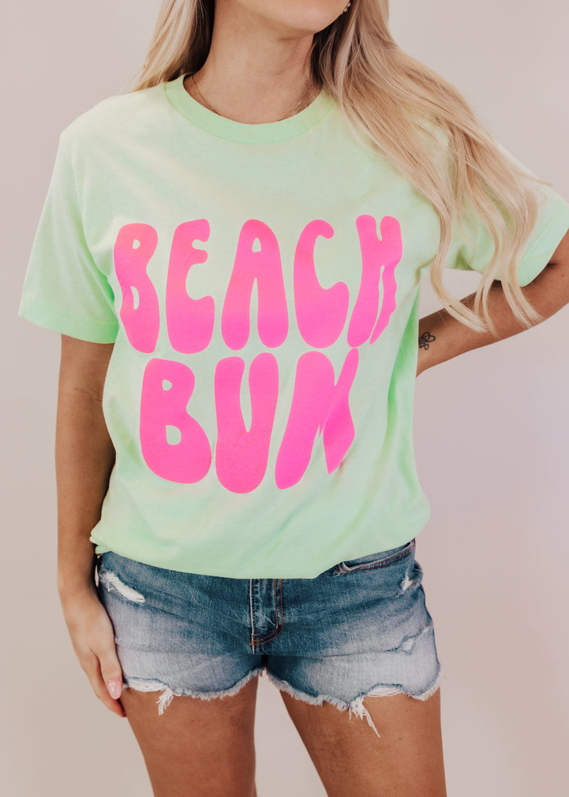 Beach Bum Tee *Neon Mint (S-3X)
