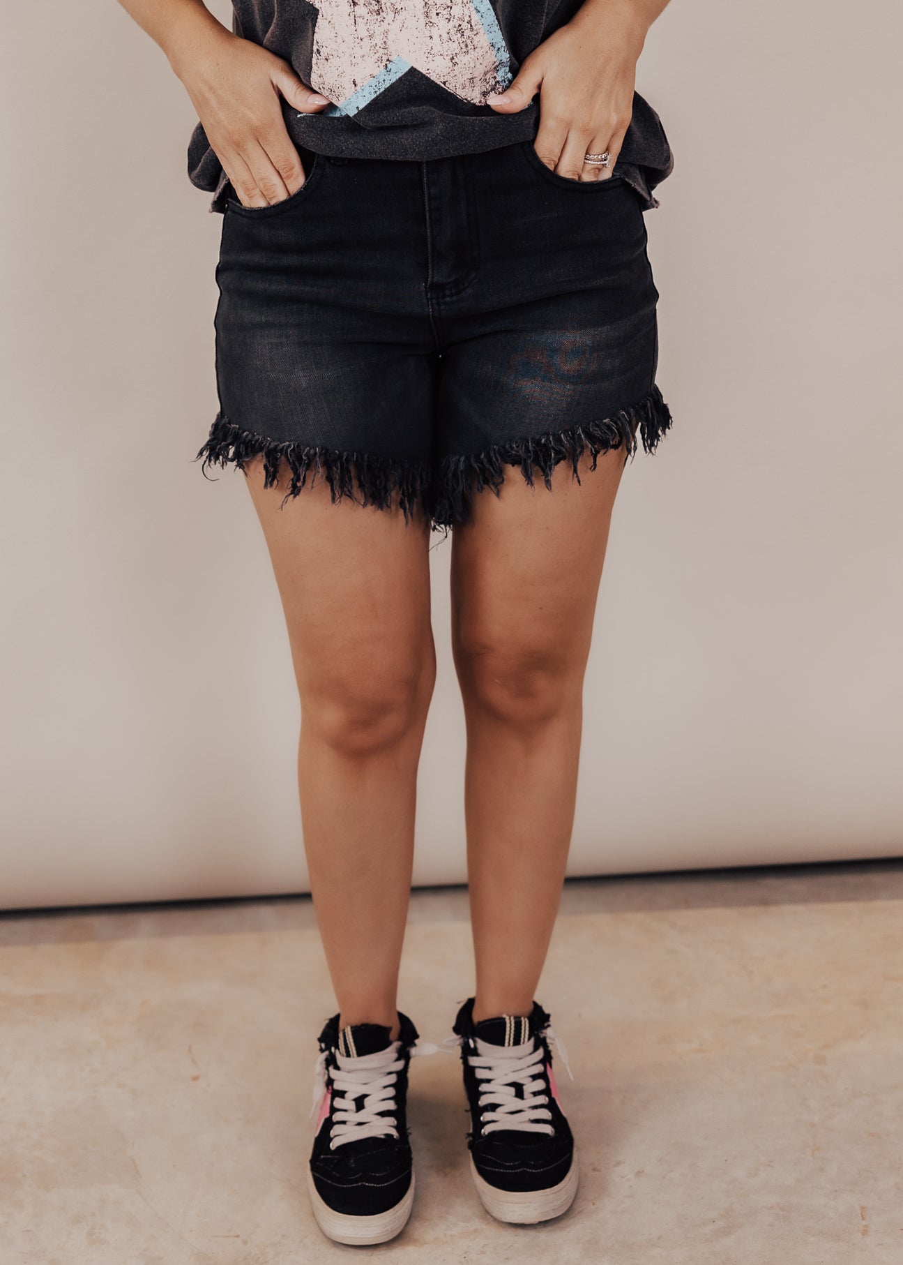 SMALL: Risen CORY Shorts (S-XL) *BLACK