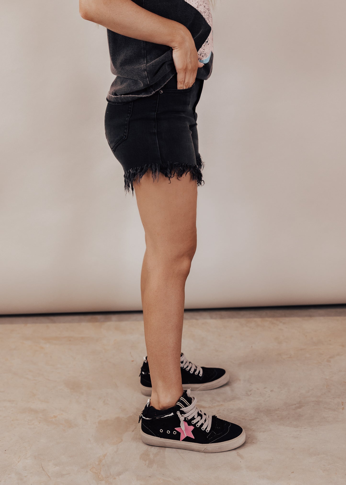 SMALL: Risen CORY Shorts (S-XL) *BLACK