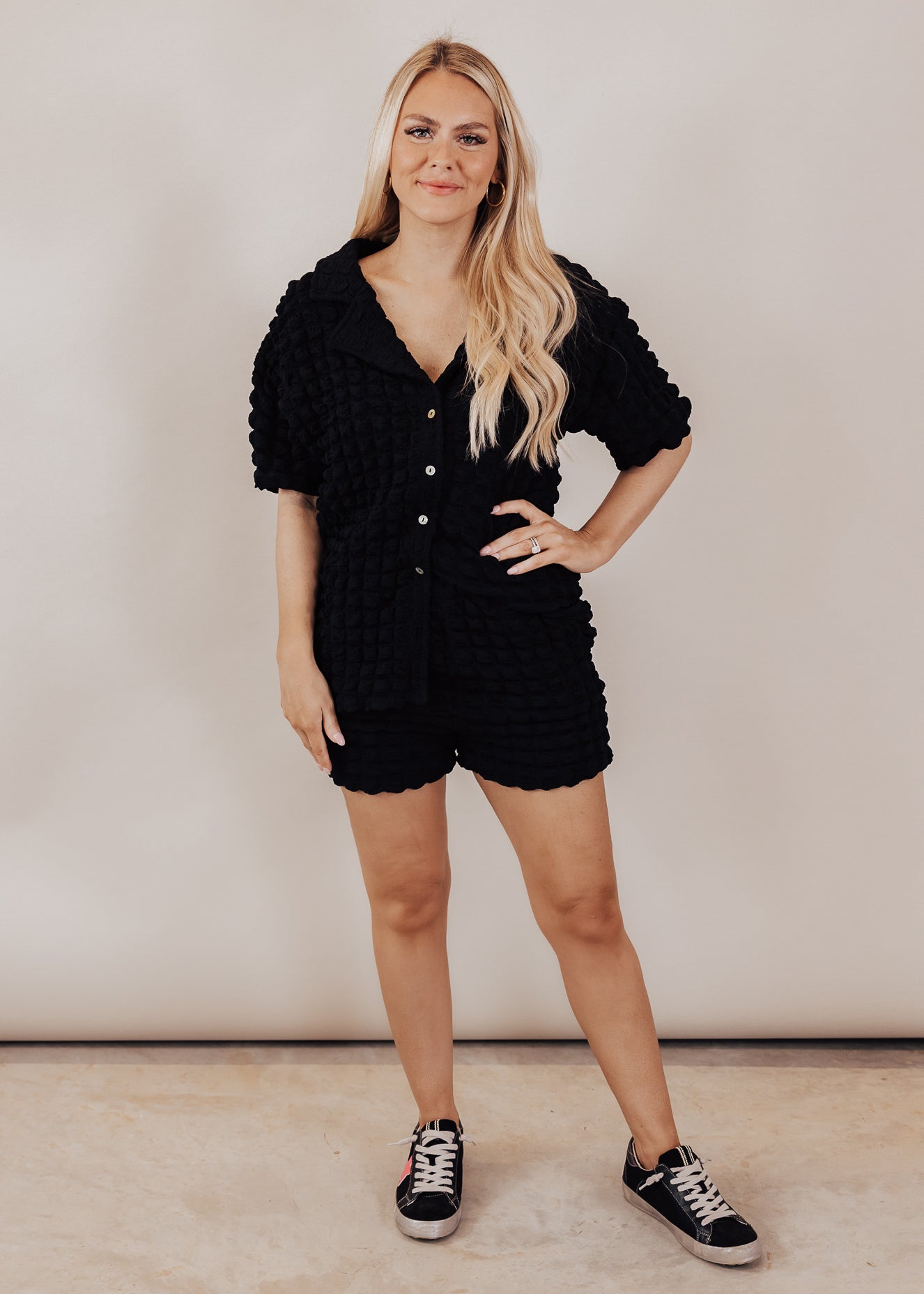 S & M: Benny Bubble Shorts *BLACK