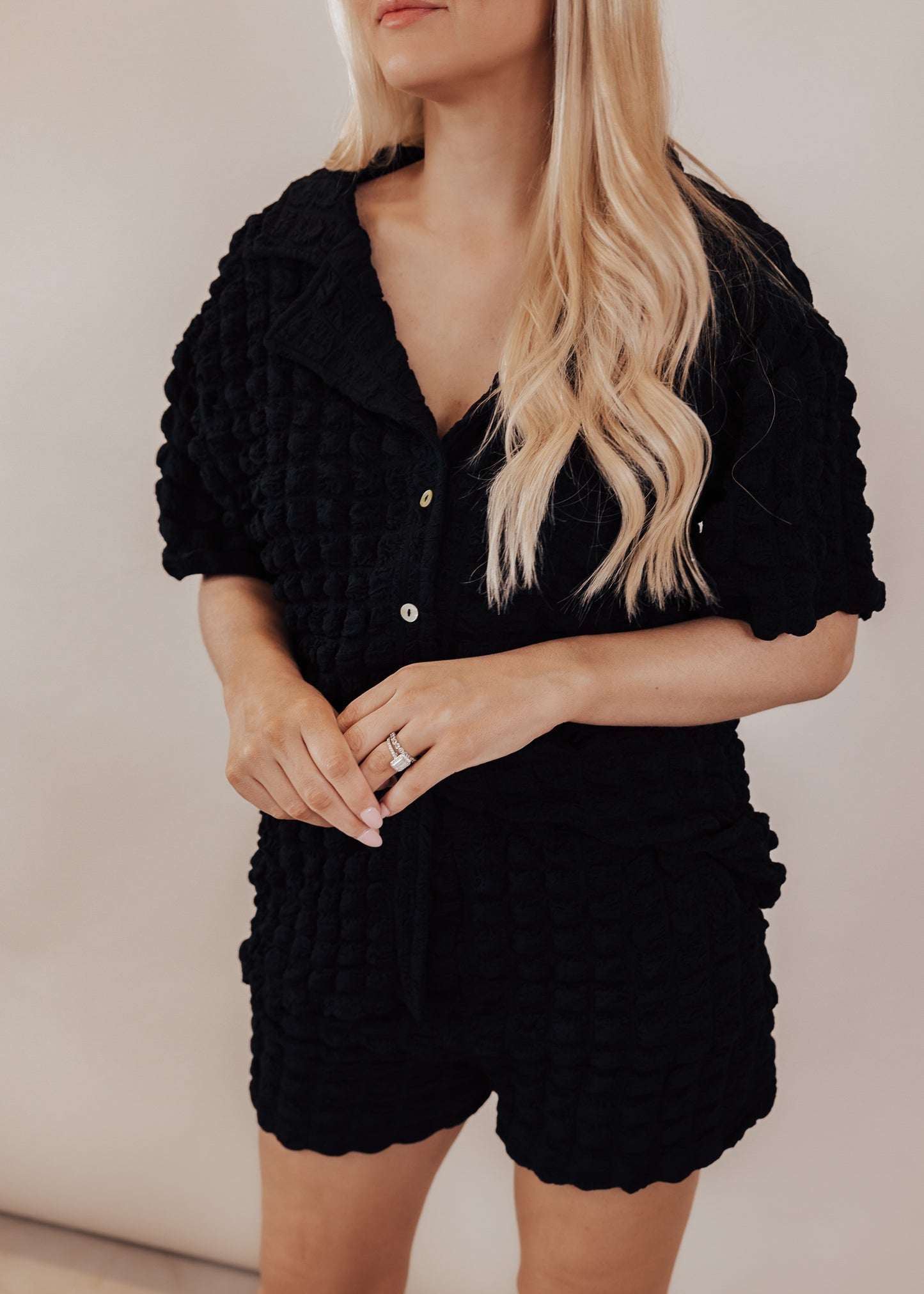 S & M: Benny Bubble Top *BLACK