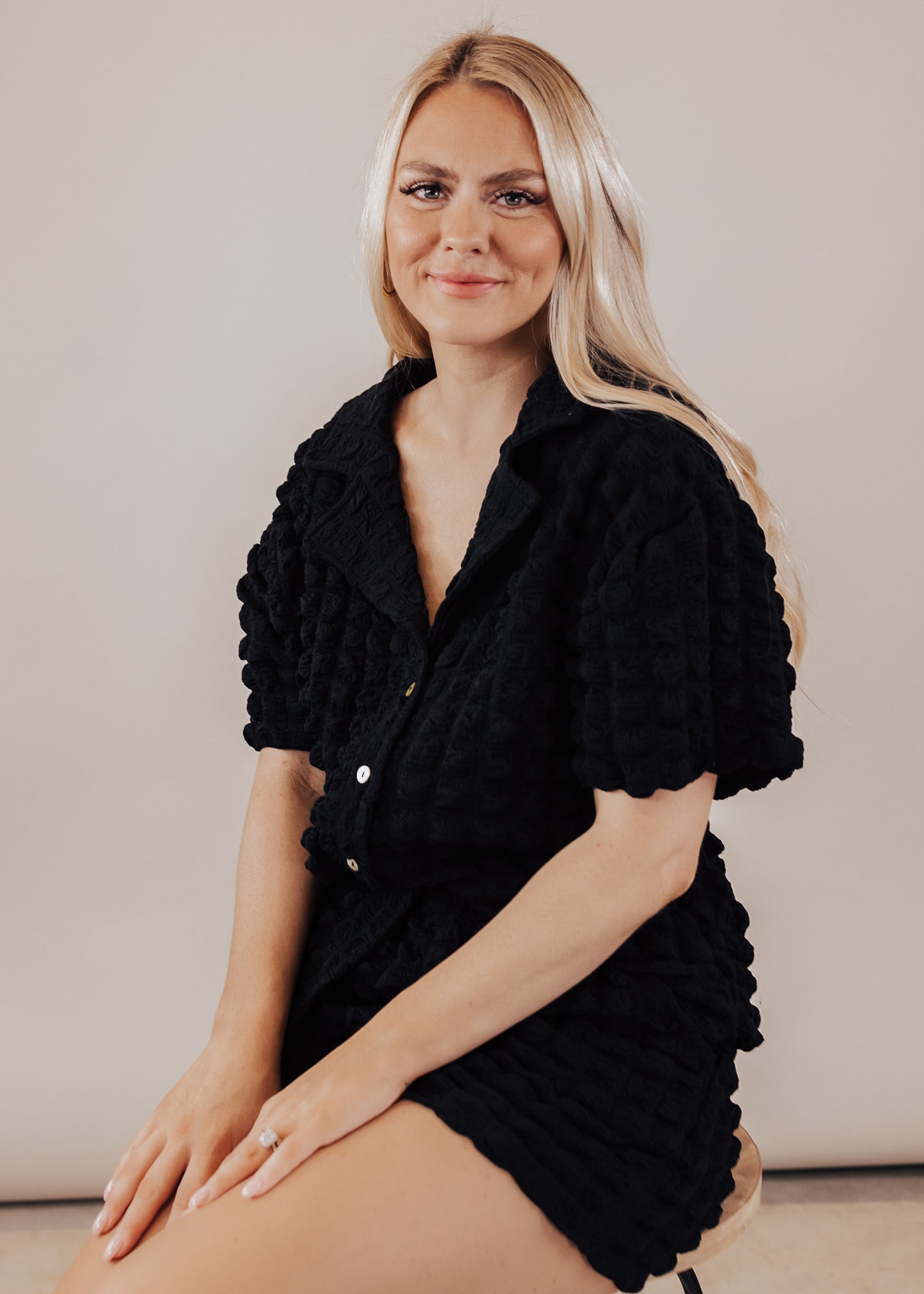 S & M: Benny Bubble Shorts *BLACK