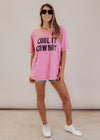 #55 Relaxed Cool It Cowboy Top *MINERAL PINK