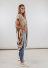 Front Cinched Tunic/Dress (CAN FIT XL) *MOCHA
