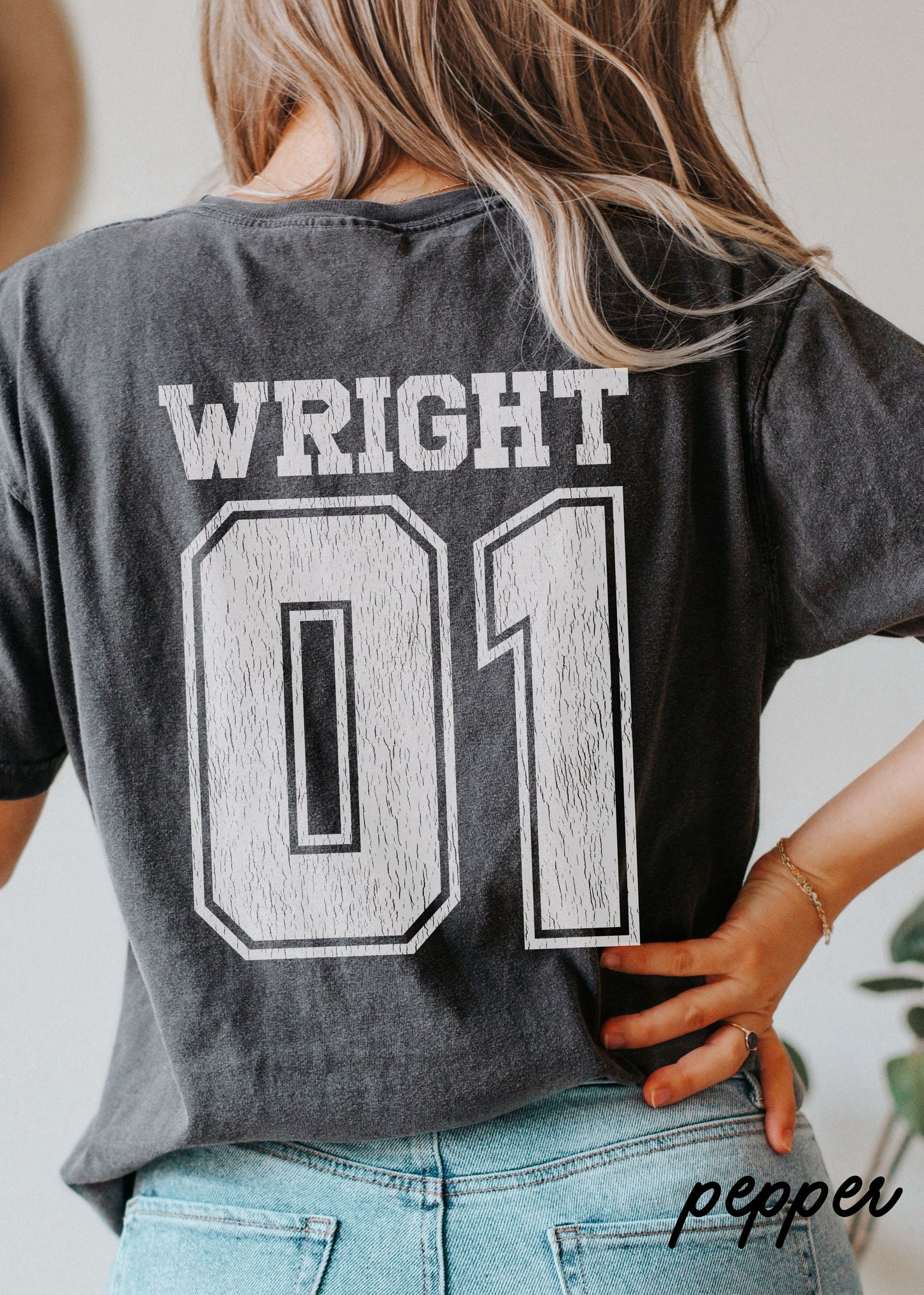 *PERSONALIZED Sports Name and Number Tee *11 Colors (S-4X)