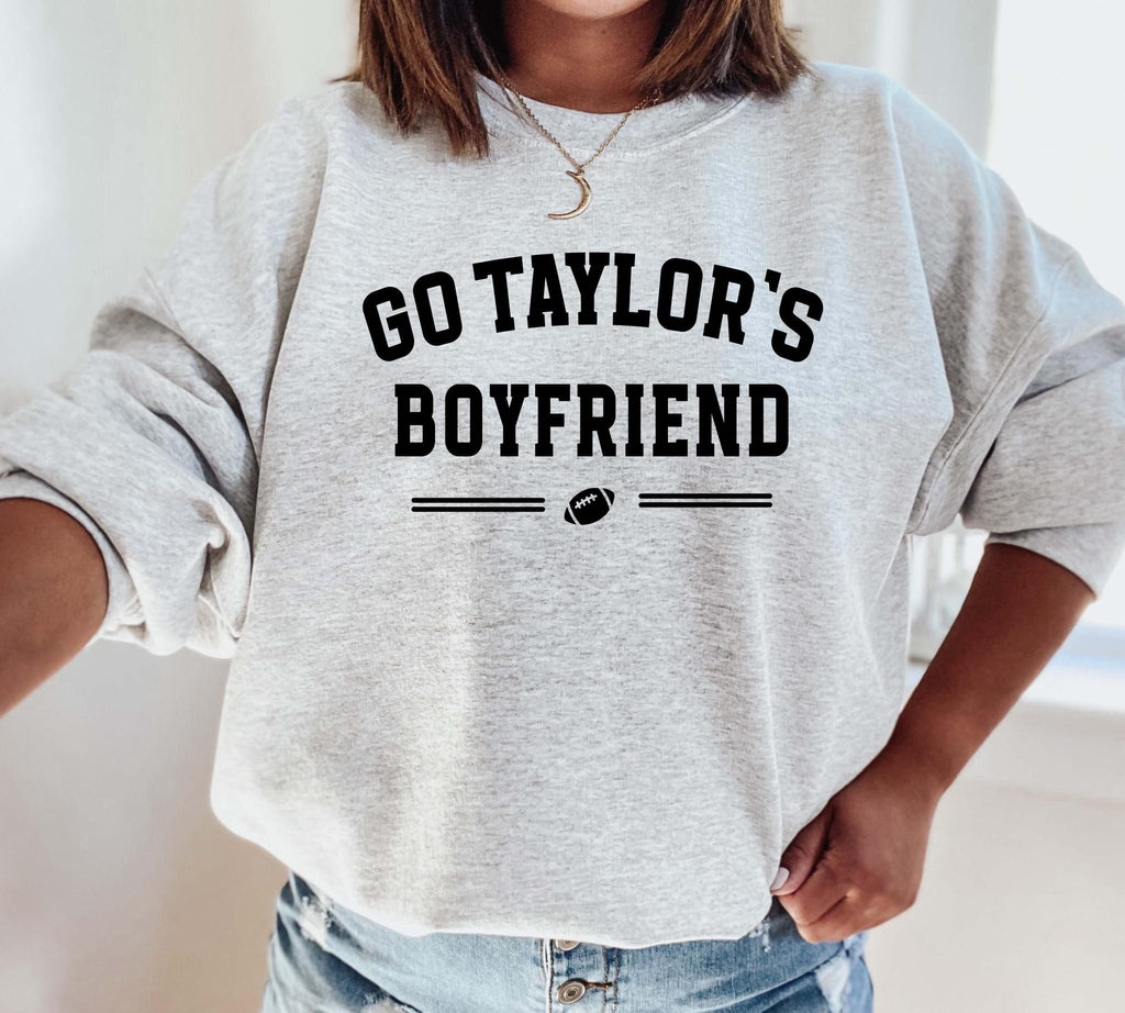 PRE-ORDER: Go Taylor's Boyfriend *Ash Grey (S-3X)