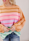 Barry Stripe Sweater (S-XL) *MULTI