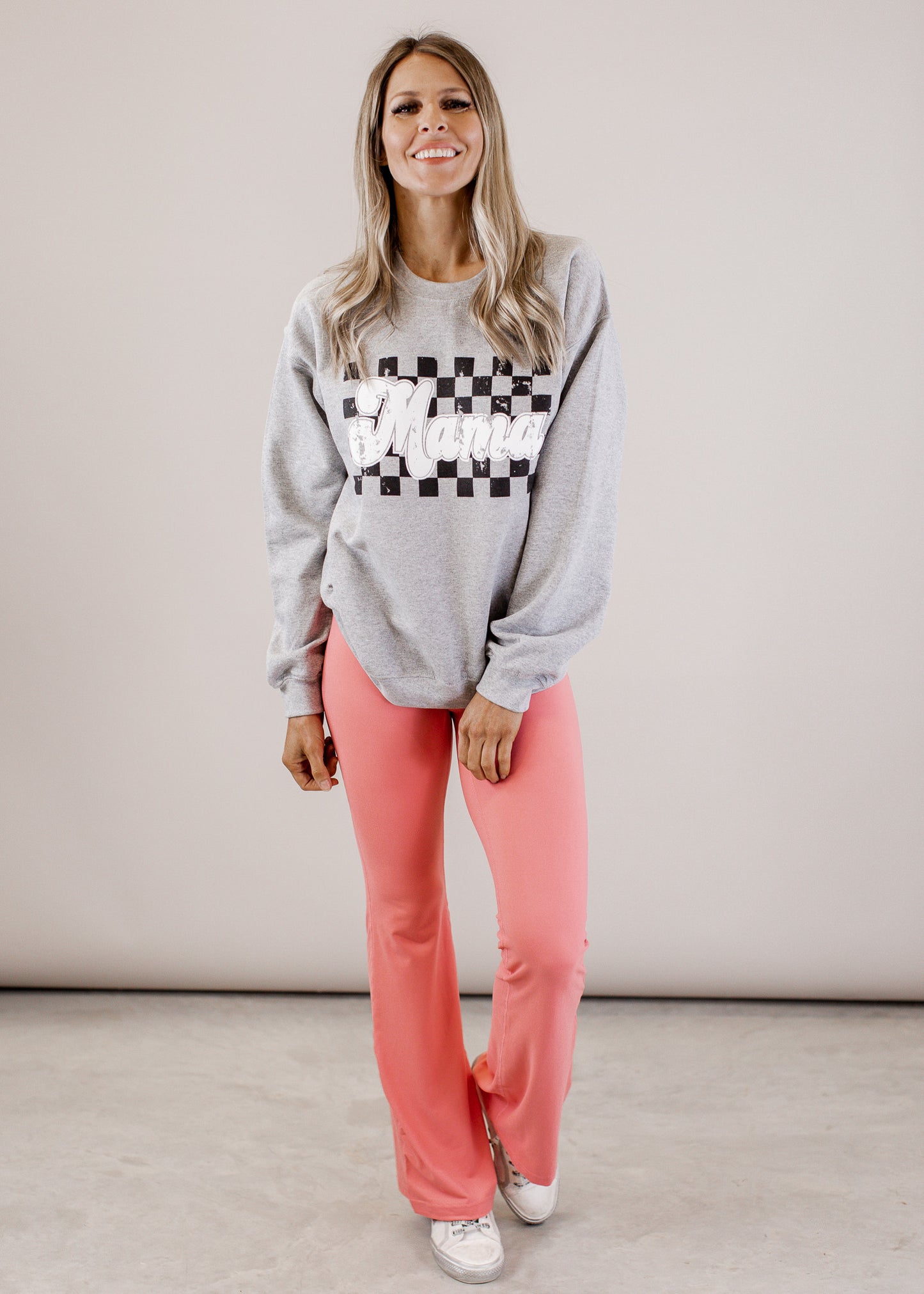 Flare Leggings *CORAL ROSE