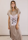 #115 American Music Dress *MOCHA