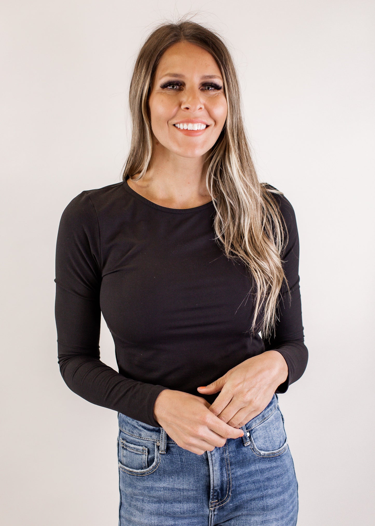 1X & 2X: Courtney Bodysuit (S-3X) *BLACK