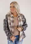 Lance Flannel *BLACK/TAUPE MIX