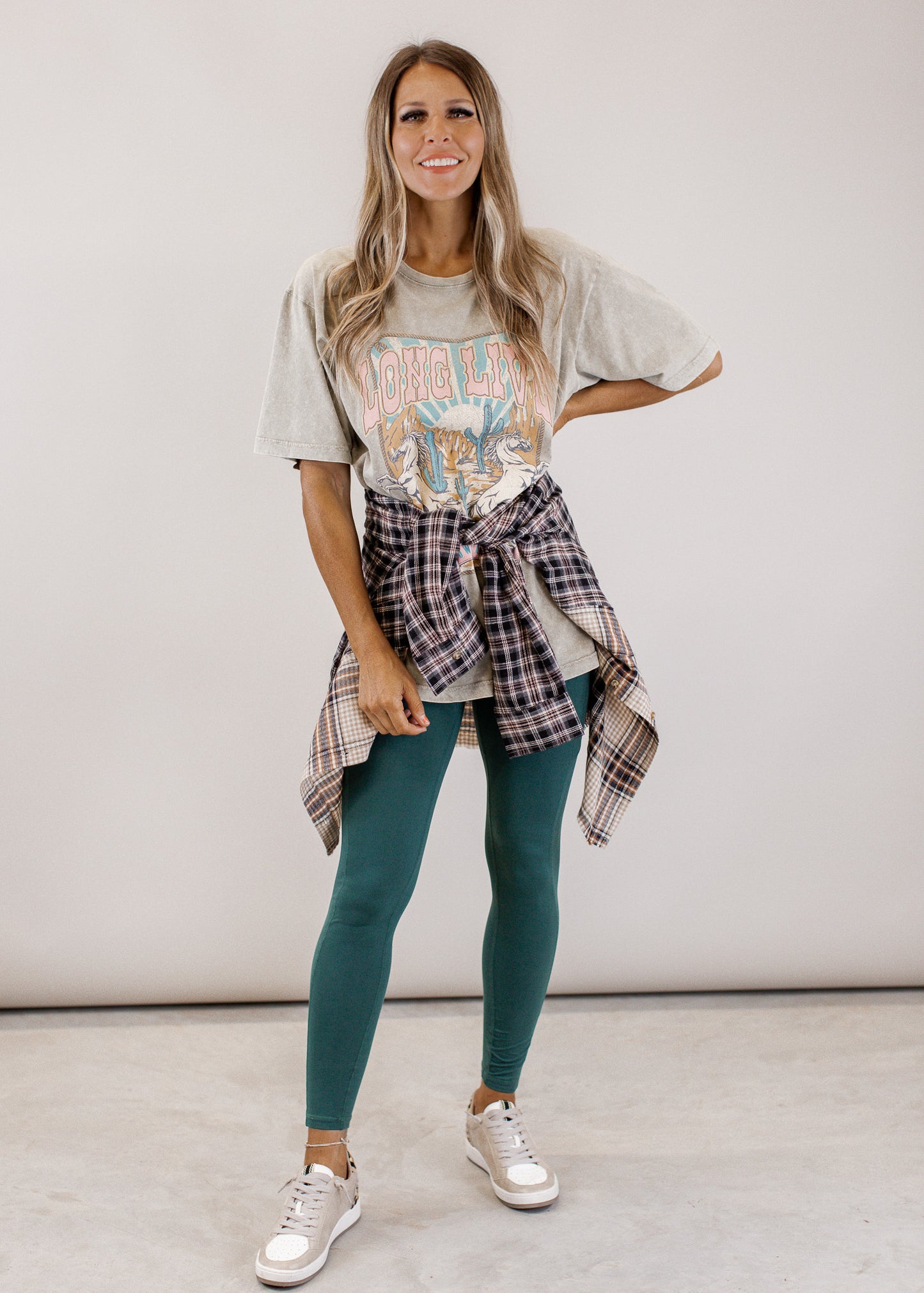 Everglade Green Leggings (S-3X)