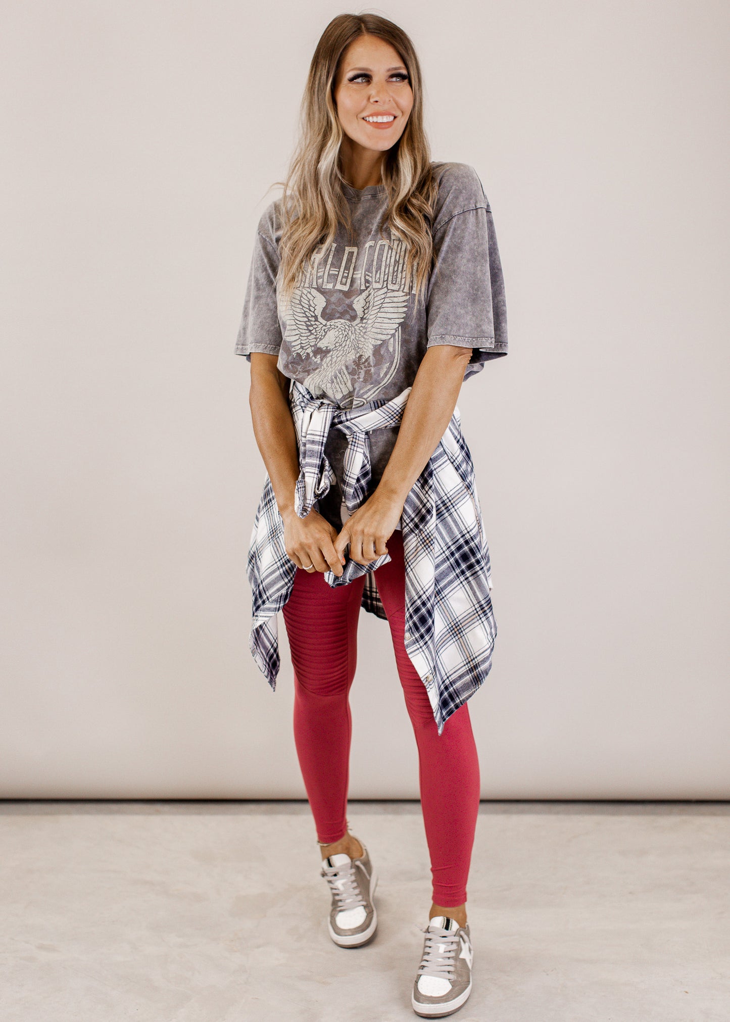 1X: Moto Leggings (S-3X) *CORAL