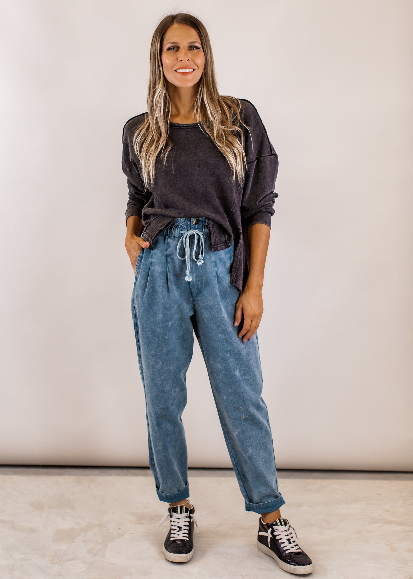 SMALL: Mineral Blue Pants