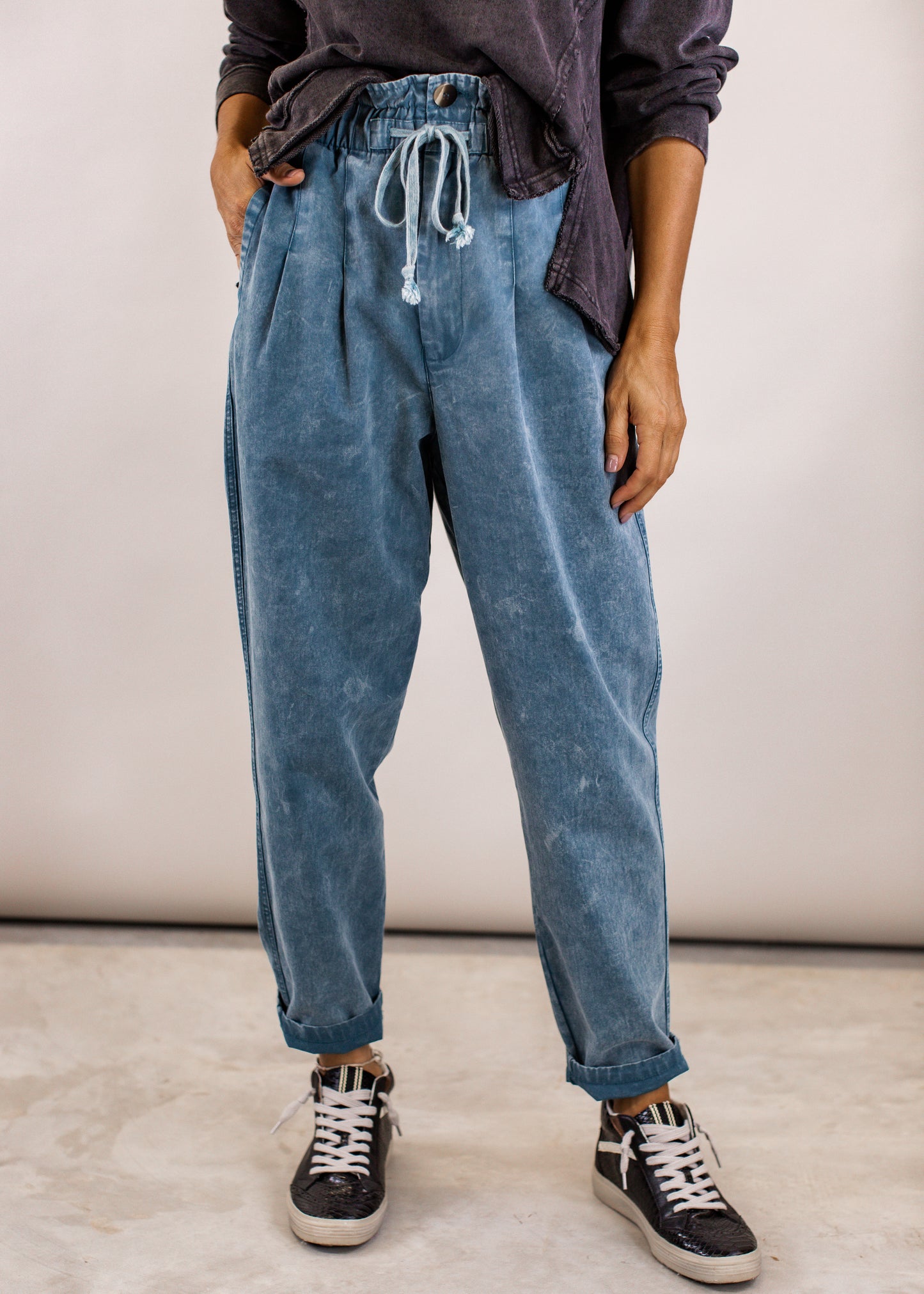 SMALL: Mineral Blue Pants