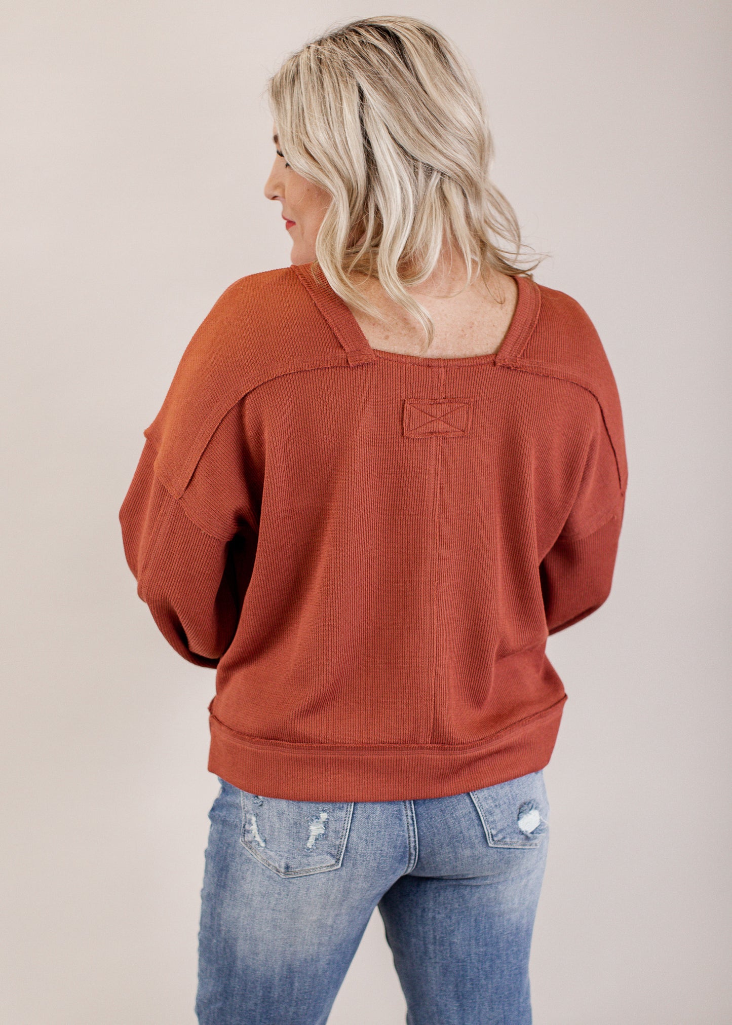 Brodie Boxy Top (S-3X) *RUST