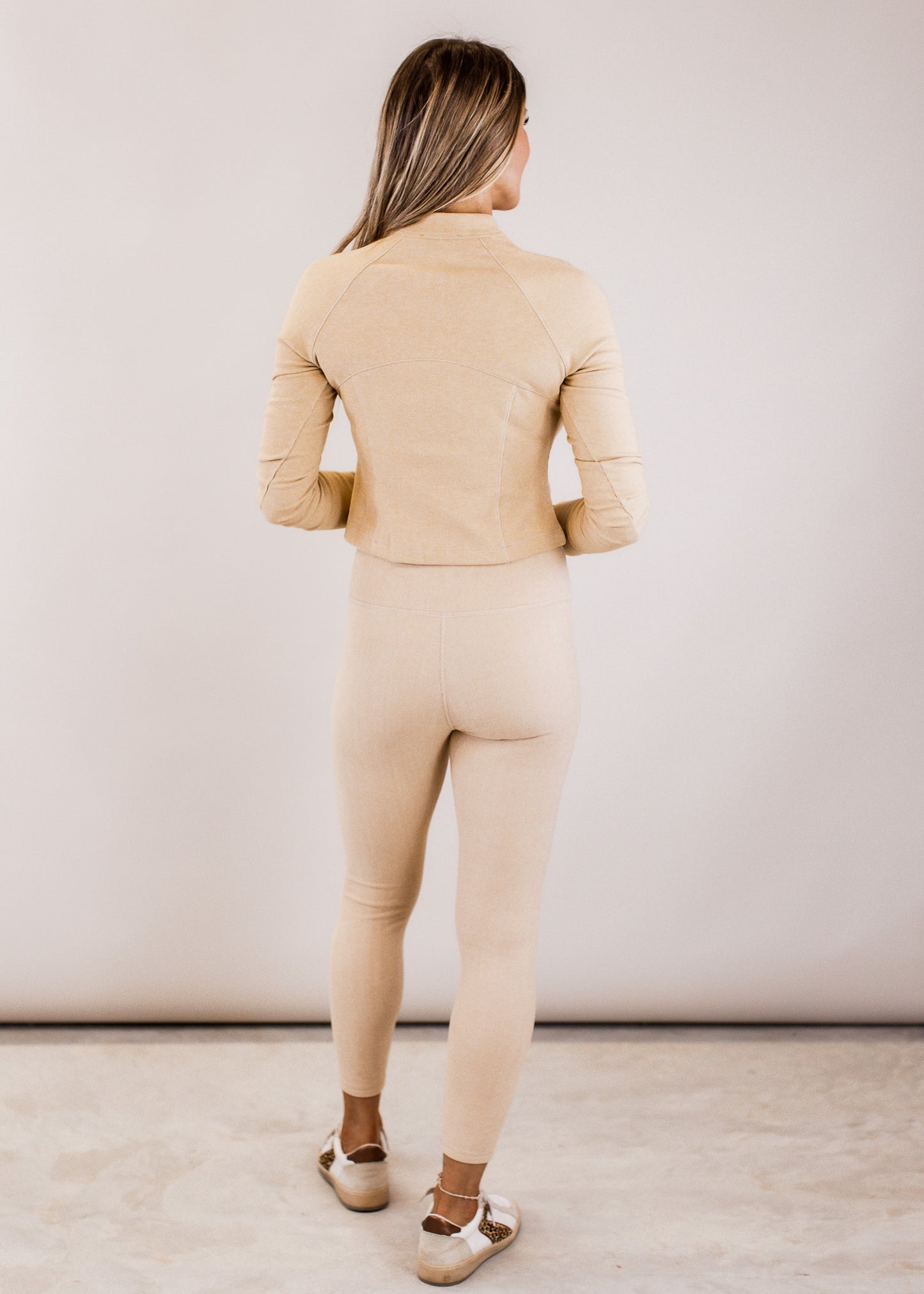 1X & 2X: Halie Brushed Leggings (S-3X) *LIGHT CAMEL