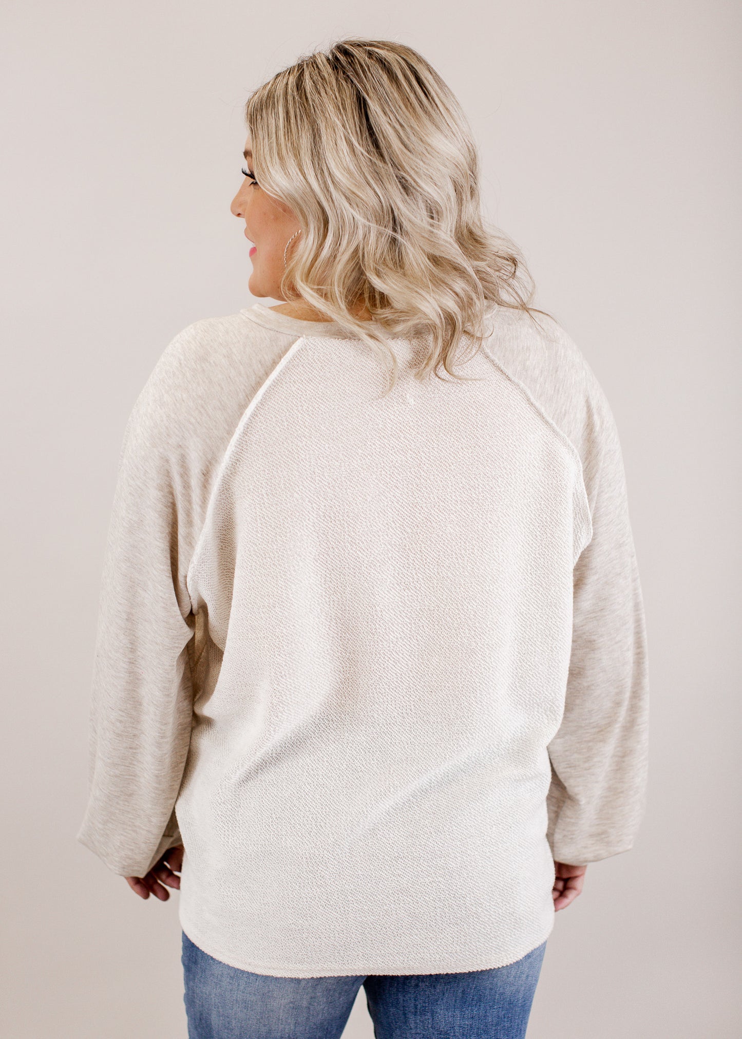 Carmen Top (S-XL) *TAUPE/BEIGE