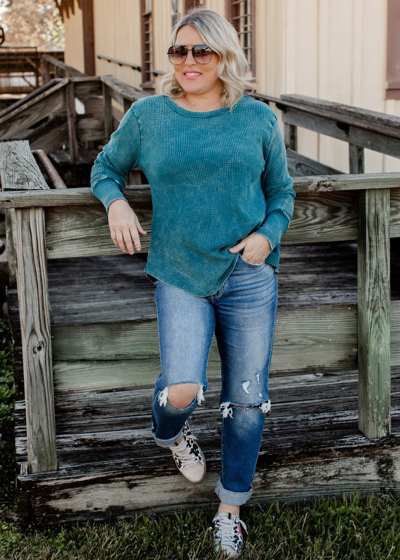 Dax Thermal Top *WASHED TEAL