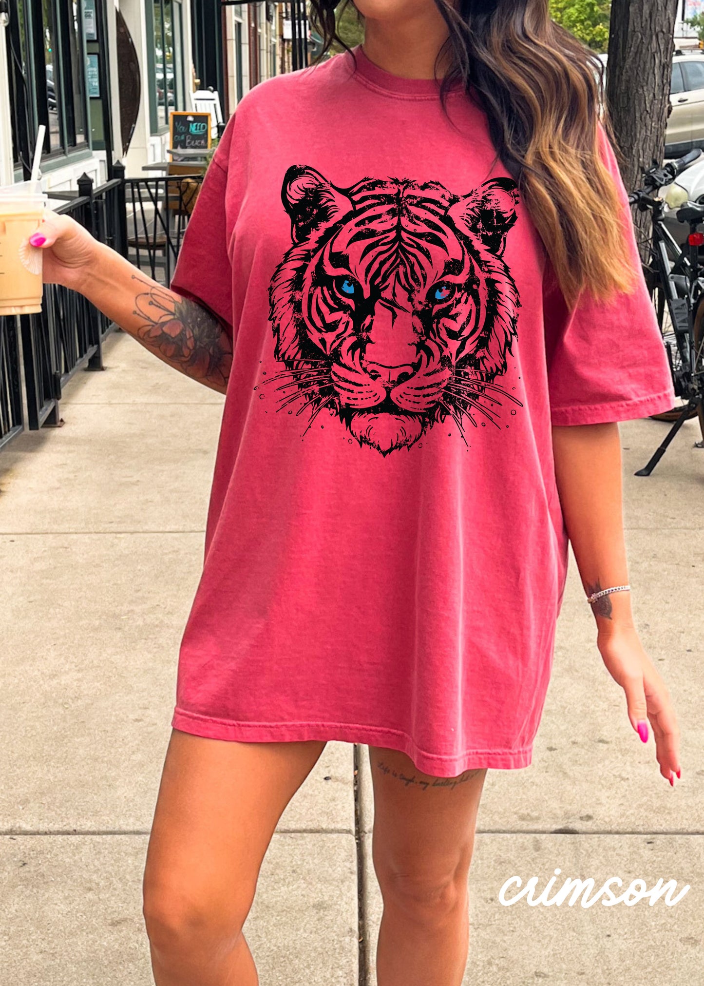 *Tiger Tee *8 Colors (S-3X)