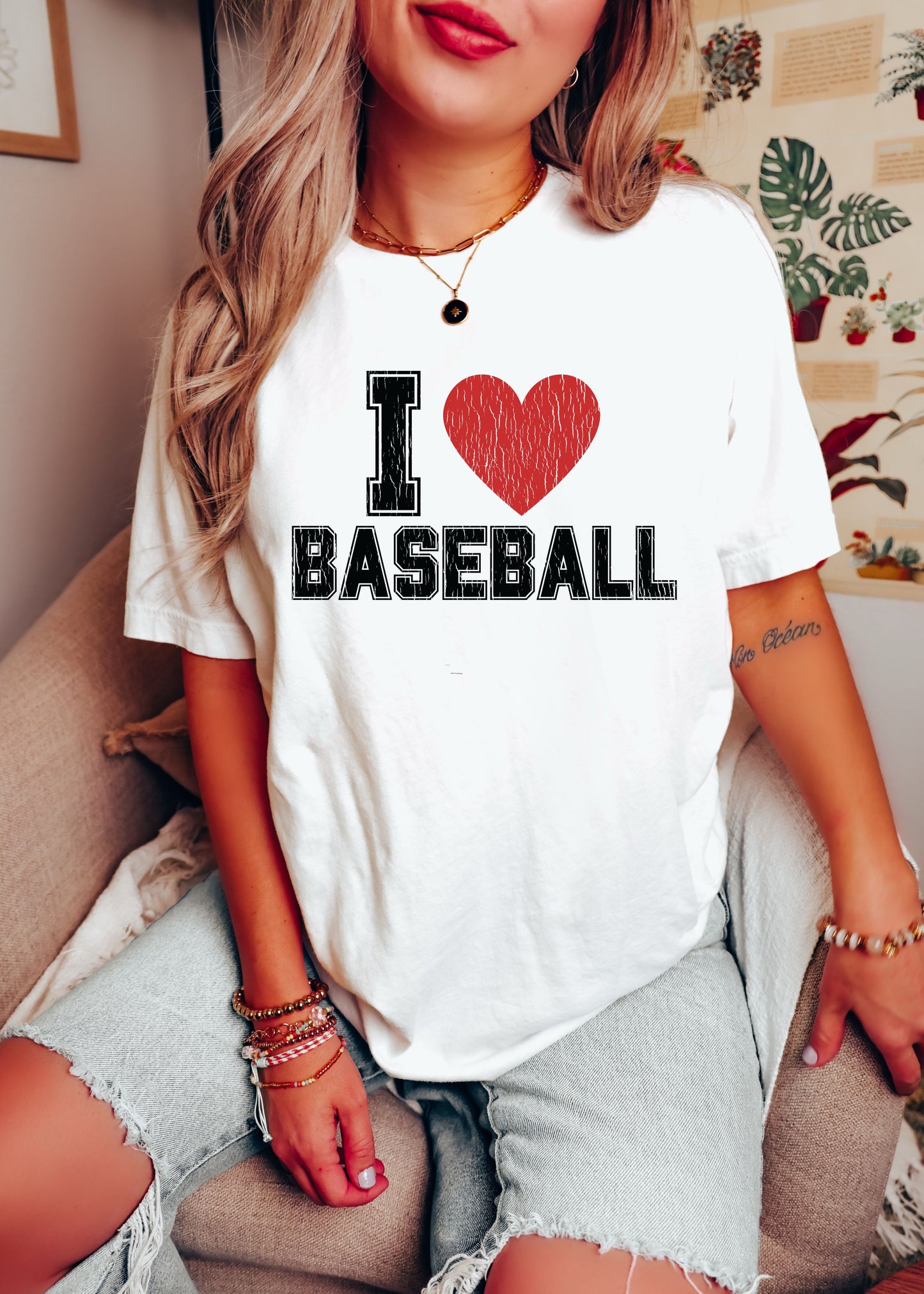 *I HEART Baseball Tee *8 Colors (S-3X)