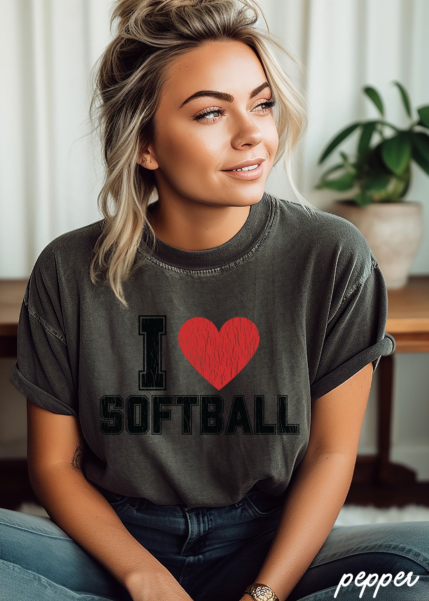 PRE-ORDER: I HEART Softball Tee *8 Colors (S-3X)