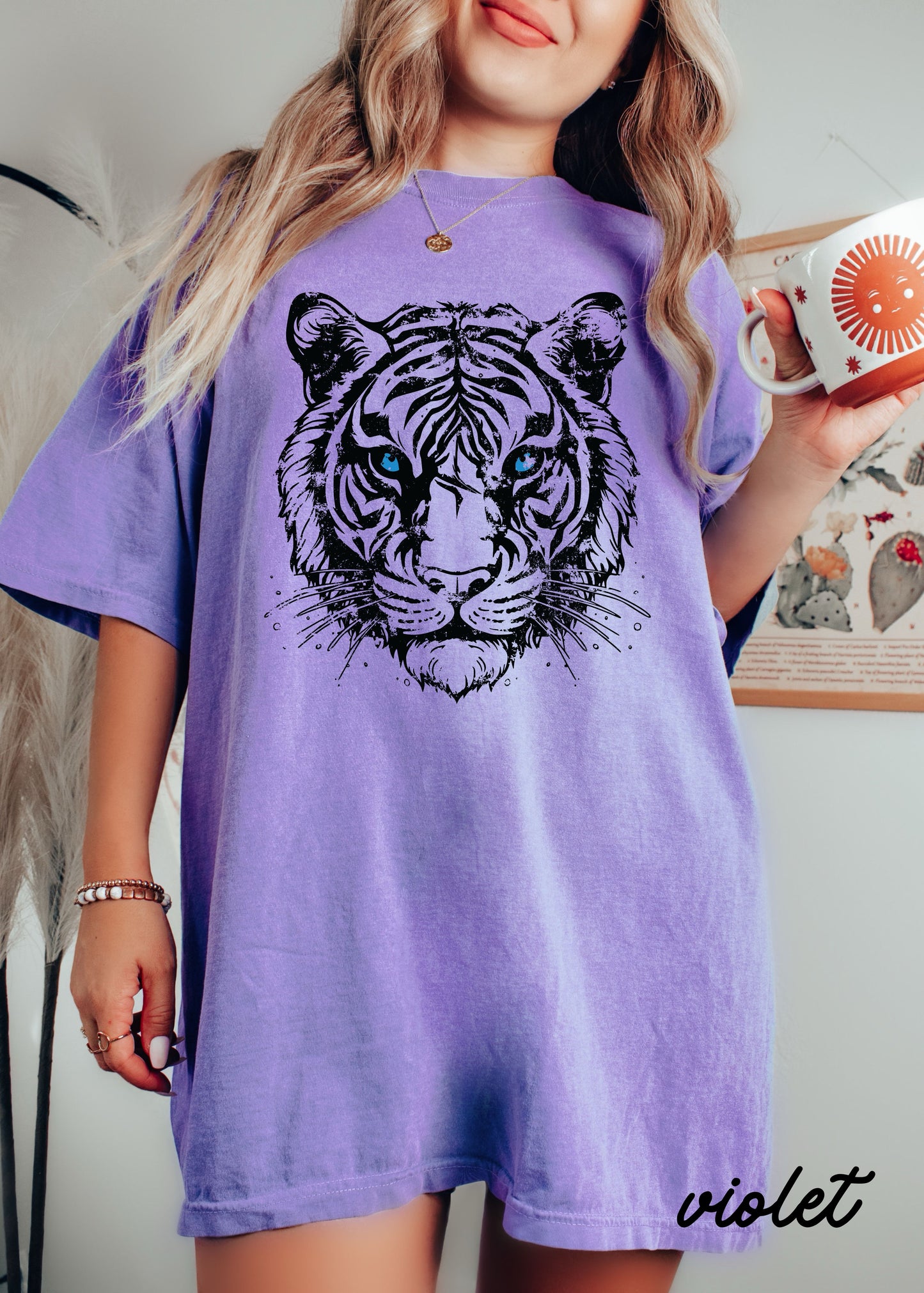 *Tiger Tee *8 Colors (S-3X)