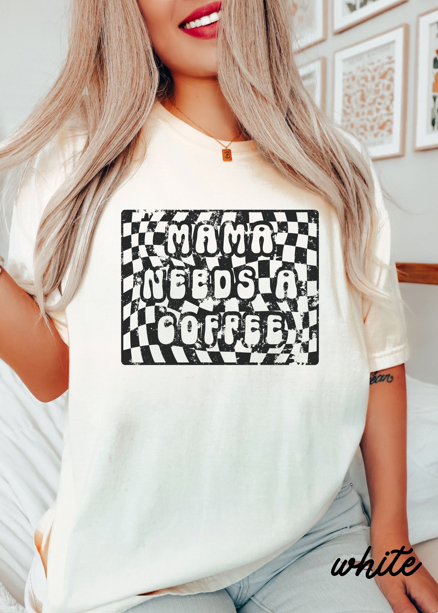 PRE-ORDER: Mama Needs a Coffee Tee *10 Colors (S-3X)