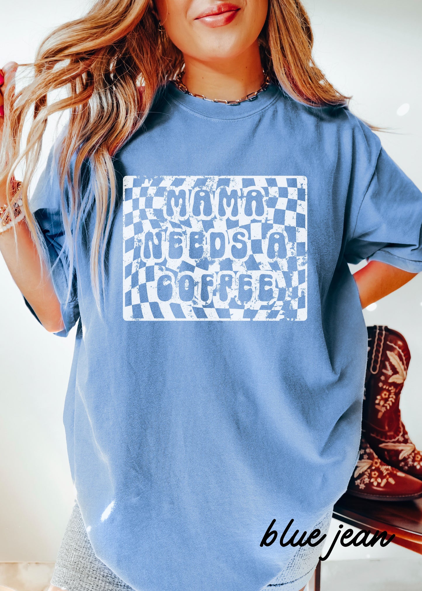PRE-ORDER: Mama Needs a Coffee Tee *10 Colors (S-3X)