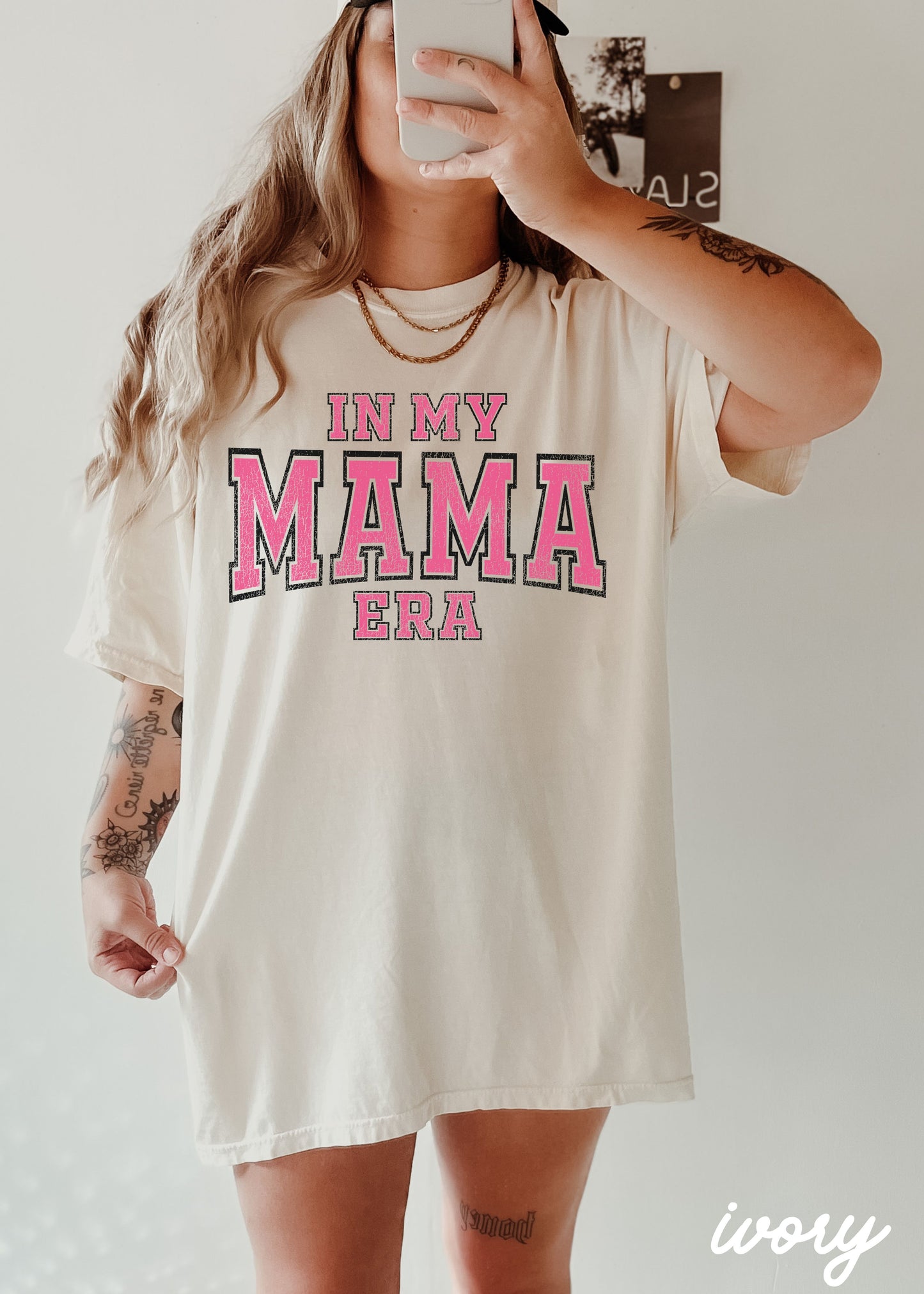 *In My Mama Era Tee *5 Colors (S-3X)