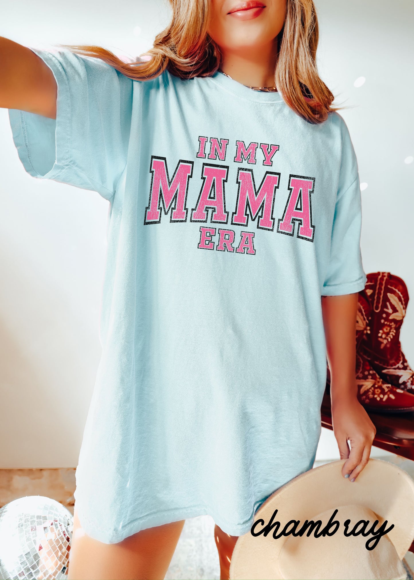 *In My Mama Era Tee *5 Colors (S-3X)
