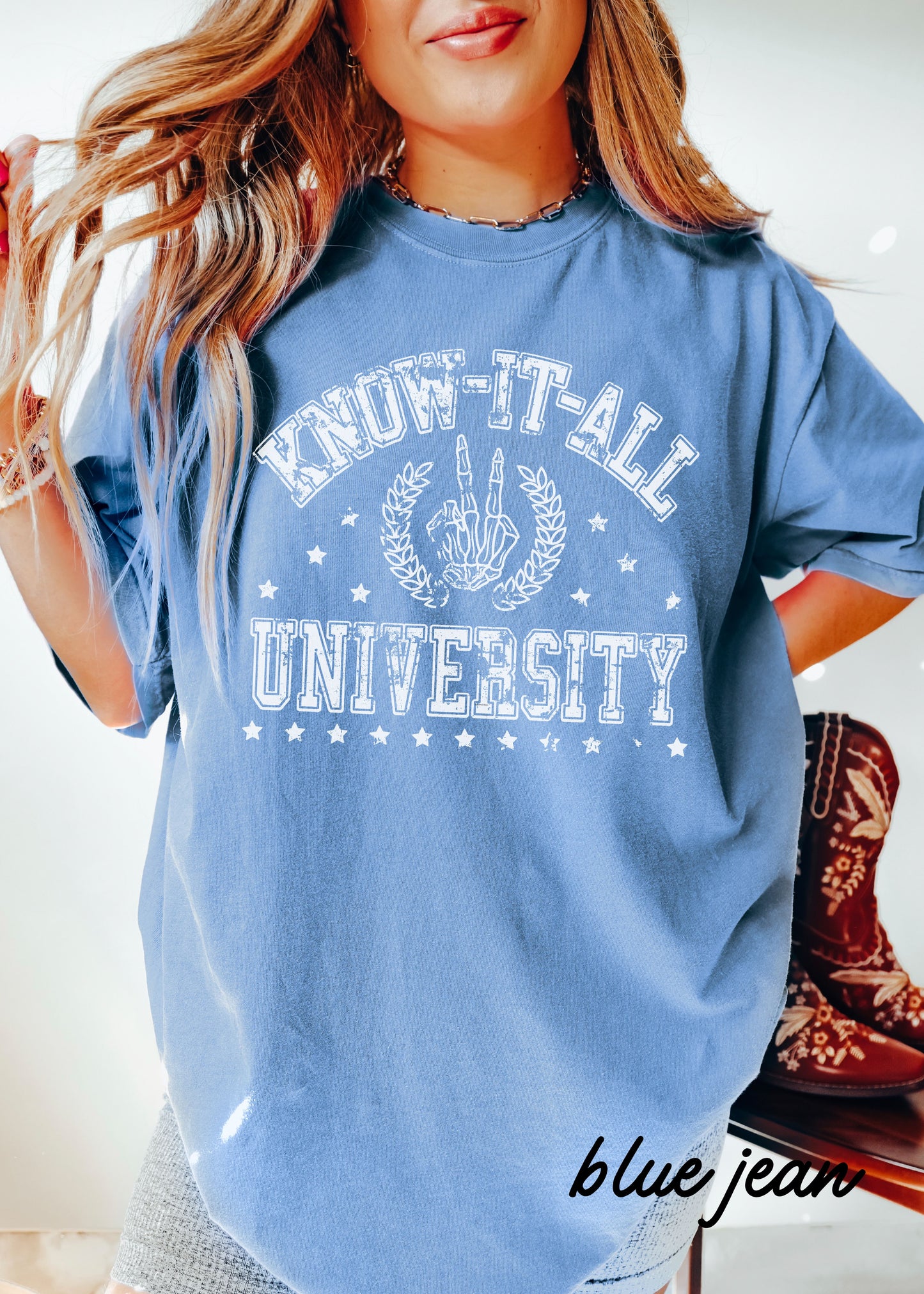 PRE-ORDER: Know It All University Tee *7 Colors (S-3X)