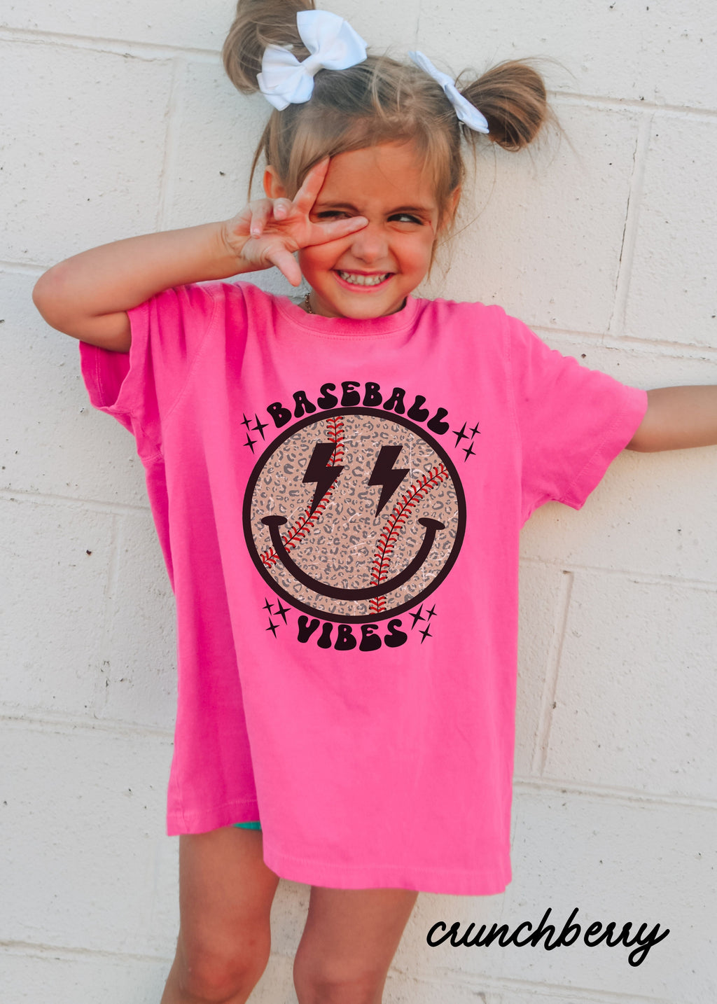 *YOUTH Baseball Vibes Tee *8 Colors (S-3X)