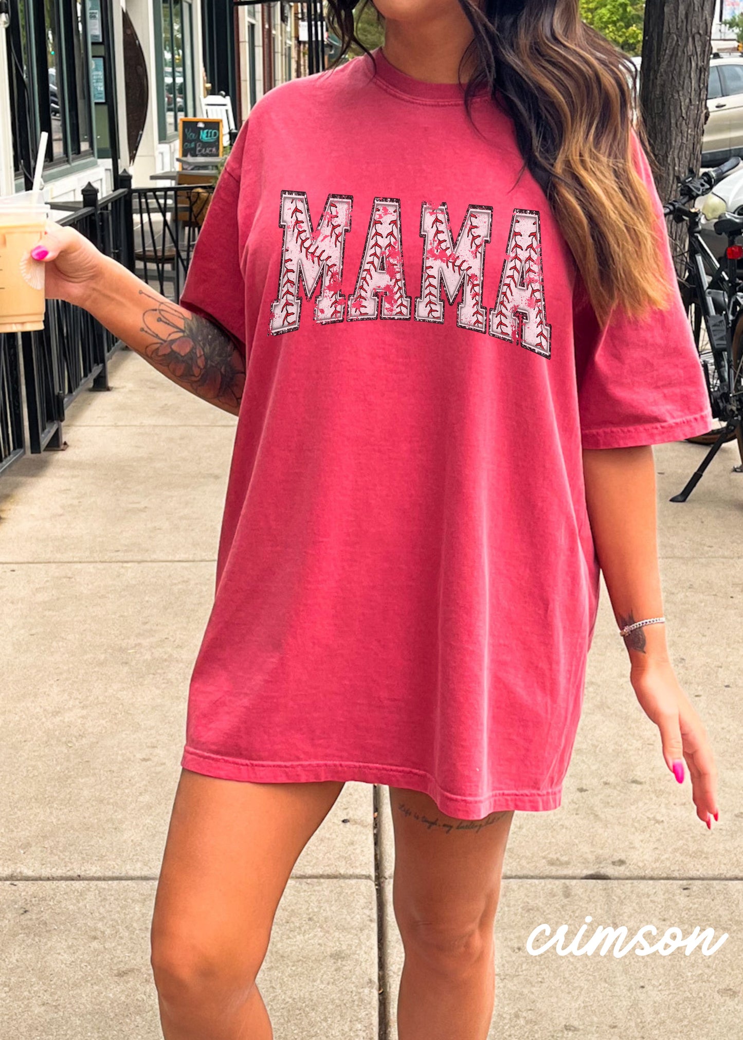*Baseball Mama Seams Tee *8 Colors (S-3X)