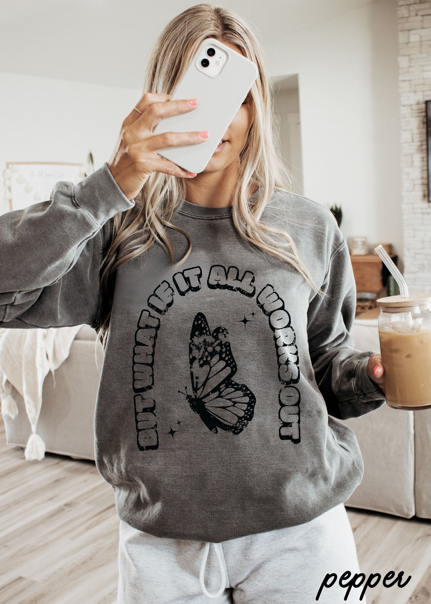 +What If It All Works Out Sweatshirt *8 Colors Comfort Colors (S-3X)